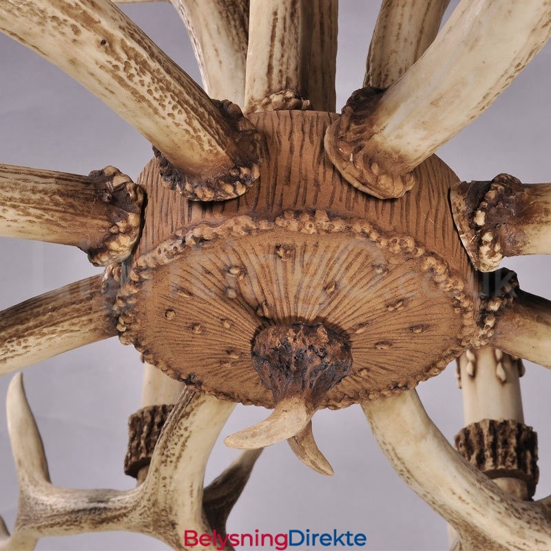 8 Lys Landlig Rustikk Nordisk Moderne Samtidslysekrone