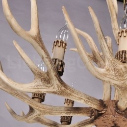 8 Lys Landlig Rustikk Nordisk Moderne Samtidslysekrone