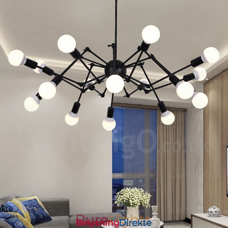 12 Lys Vintage Retro Lysekronebutikker