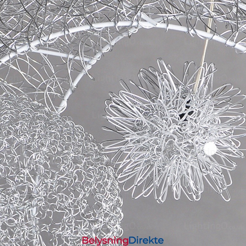 Moderne Og Moderne Pendellampe Med 5 Lys