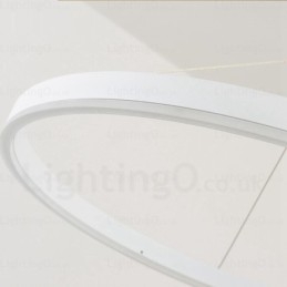 Moderne Og Samtids Pendellampe Med 1 Lys Og Akrylskjerm