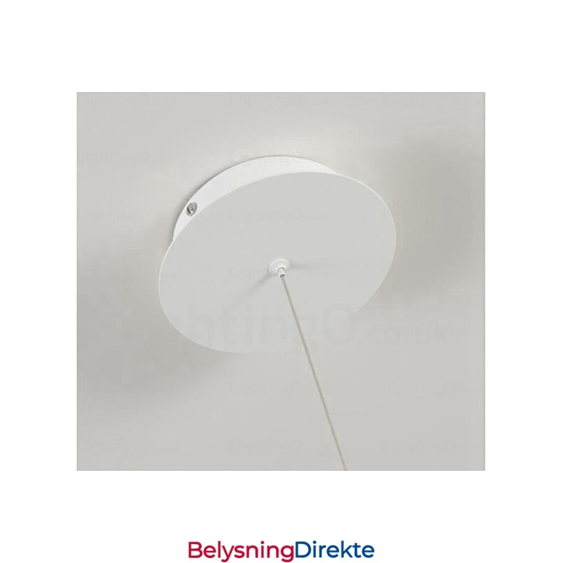 Moderne Og Samtids Pendellampe Med 1 Lys Og Akrylskjerm