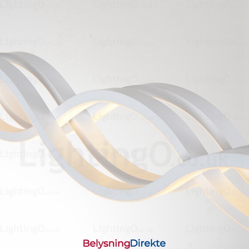 Moderne Og Samtids Pendellampe Med 1 Lys Og Akrylskjerm