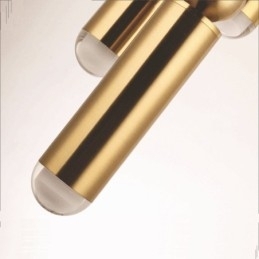 Moderne Og Samtids Pendellampe Med 1 Lys Og Akrylskjerm