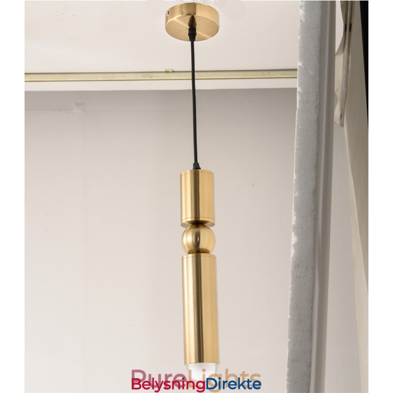 Moderne Og Samtids Pendellampe Med 1 Lys Og Akrylskjerm