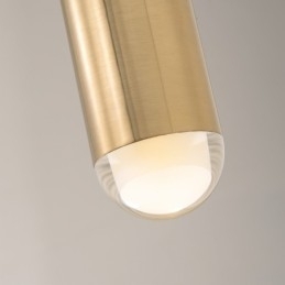 Moderne Og Samtids Pendellampe Med 1 Lys Og Akrylskjerm