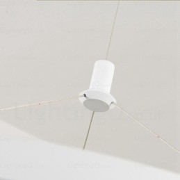 Moderne Pendellampe Med 2 Lys Og Akrylskjerm