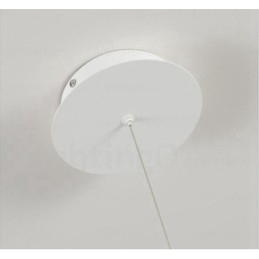 Moderne Pendellampe Med 2 Lys Og Akrylskjerm