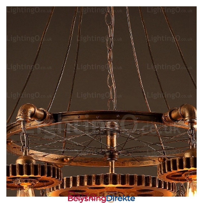 7 Lys Vintage Retro Pendellampe