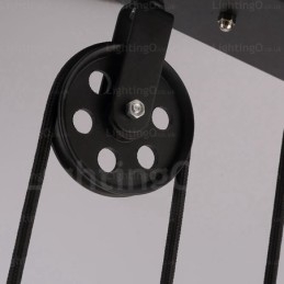 Moderne Pendellampe Med 2 Lys Og Glassskjerm