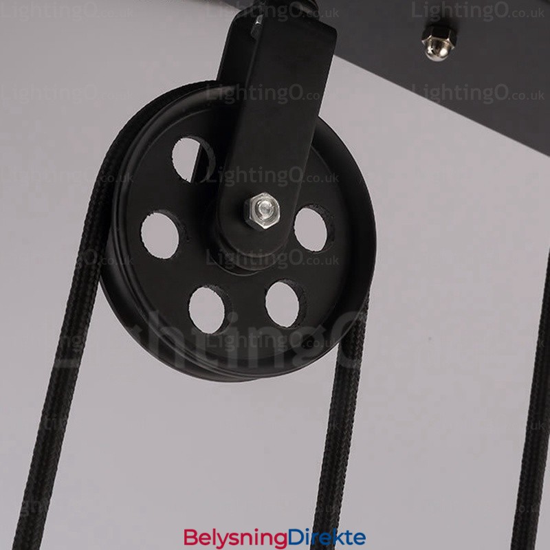 Moderne Pendellampe Med 2 Lys Og Glassskjerm