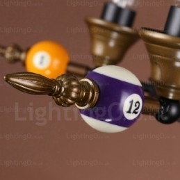 4 Lys Landlig Rustikk Vintage Retro Pendellampe