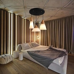 Lysekrone I Ministil, Moderne, Samtidskunst, Metall, Anhengslampe Med 3 Lys