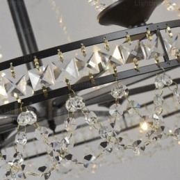 Landlig Rustik Pendellampe Med 4 Lys