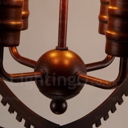 4-Lys Vintage Retro Pendellampe