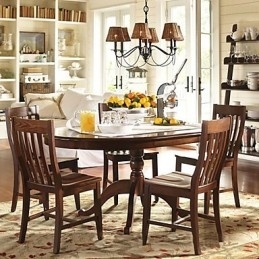 Rustikk Lodge Elektroplatet Lysekrone