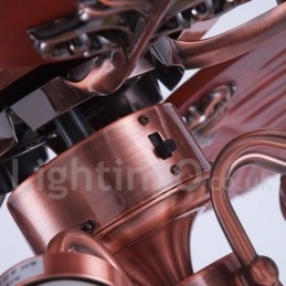 48" Landlig Retro Rustik Takvifte I Vintage-Stil