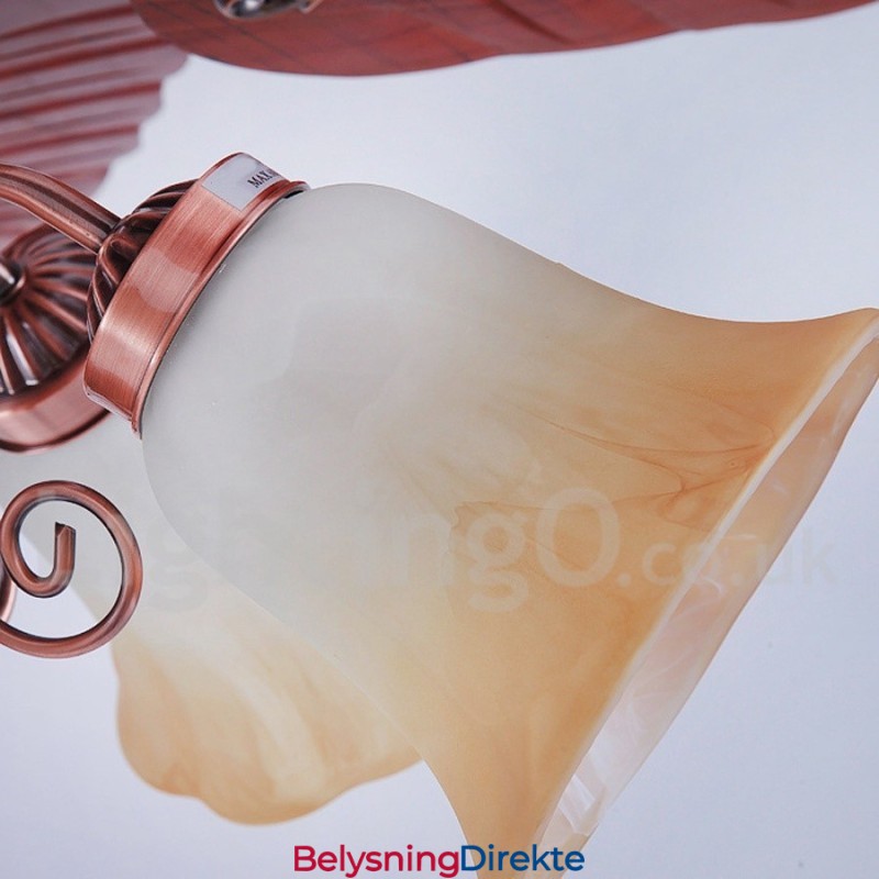 48" Landlig Retro Rustik Takvifte I Vintage-Stil