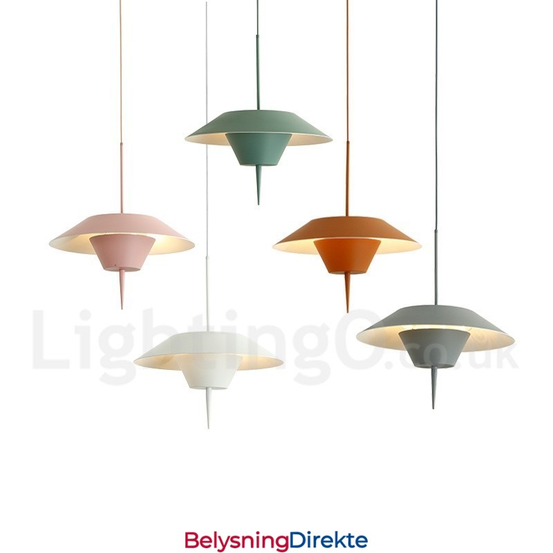 Moderne, Moderne Stålbelysning Pendellampe