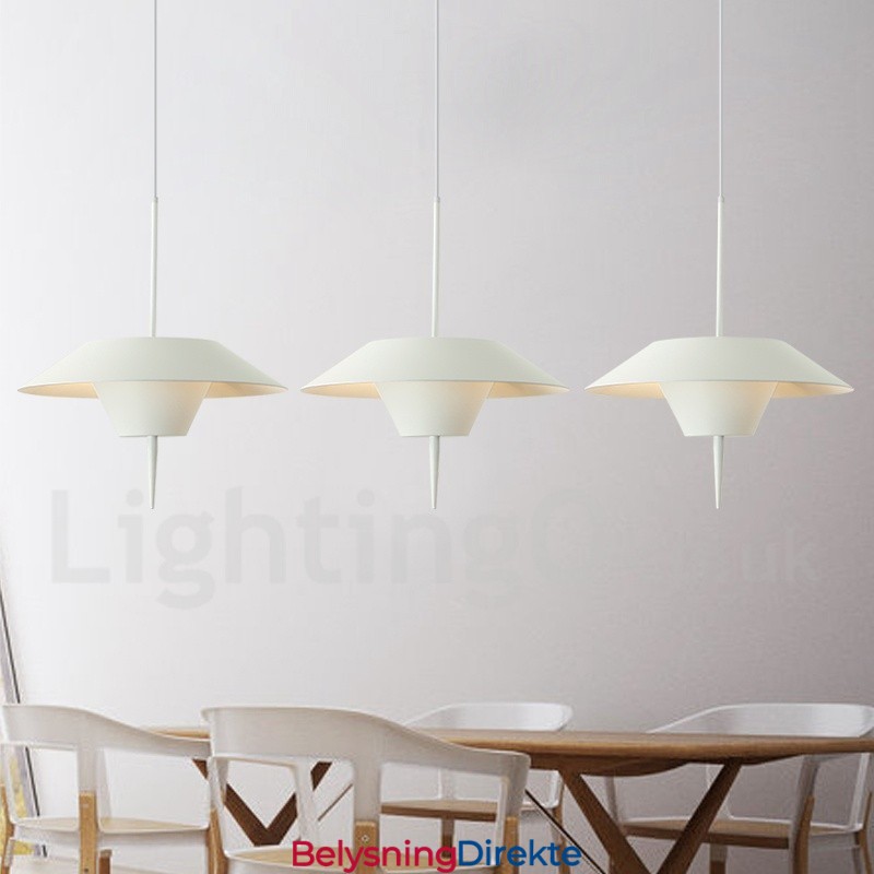 Moderne, Moderne Stålbelysning Pendellampe