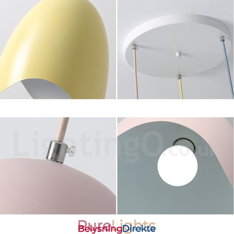 Moderne Og Moderne Stålbelysning Utstillingspendellampe