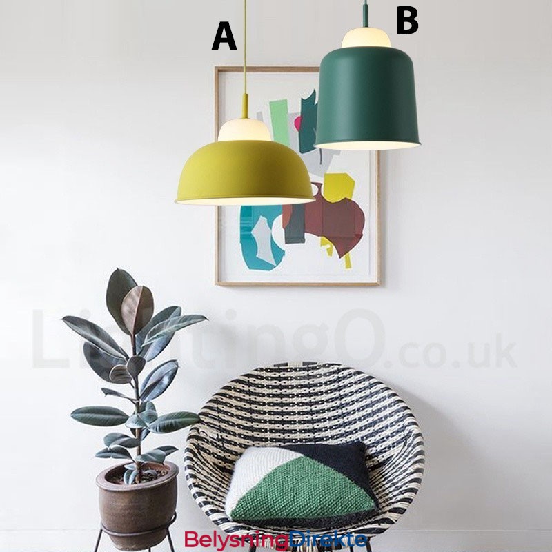 Moderne Samtidsstil Stålbelysning Utstillingsbutikk Pendellampe