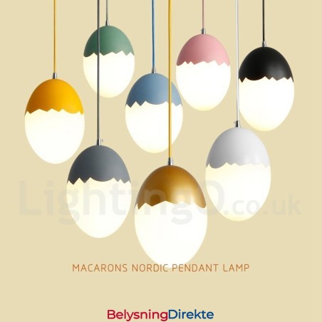 Moderne, Moderne Stålbelysning Pendellampe