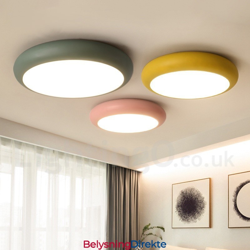 Moderne, Moderne Taklampe I Stål