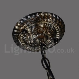 Industriell Stil Stålbelysning Butikk Pendellysekrone