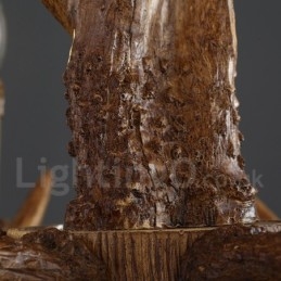 Industriell Stil Harpiks Belysning Butikk Anheng Lysekrone Lys