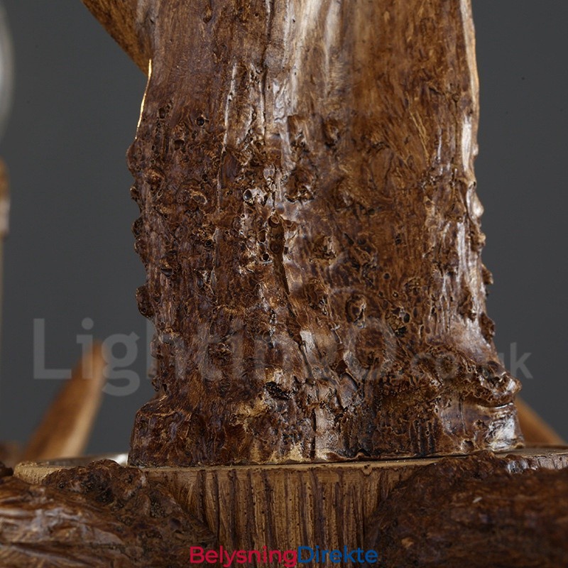 Industriell Stil Harpiks Belysning Butikk Anheng Lysekrone Lys