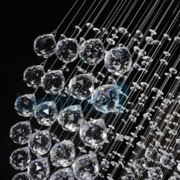 Moderne, Samtidskrone, Innfelt Anheng, Krystallregndråpelys