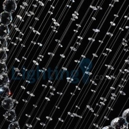 Moderne, Samtidskrone, Innfelt Anheng, Krystallregndråpelys