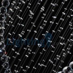 Moderne, Samtidskrone, Innfelt Anheng, Krystallregndråpelys