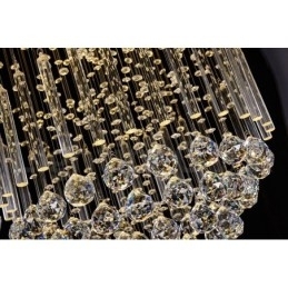 Moderne, Samtidskrone, Innfelt Anheng, Krystallregndråpelys