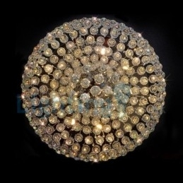 Moderne, Samtidskrone, Innfelt Anheng, Krystallregndråpelys