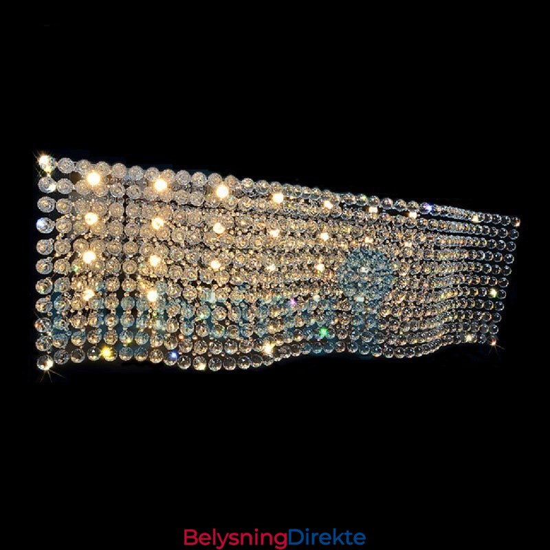 Moderne, Samtidskrone, Innfelt Anheng, Krystallregndråpelys