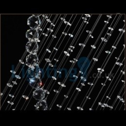 Moderne, Samtidskrone, Innfelt Anheng, Krystallregndråpelys