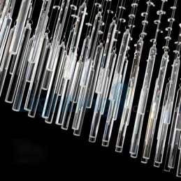 Moderne, Samtidskrone, Innfelt Anheng, Krystallregndråpelys