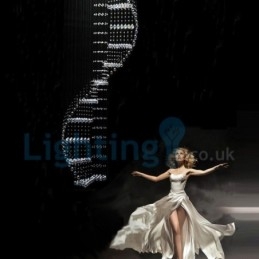 Moderne, Samtidskrone, Innfelt Anheng, Krystallregndråpelys