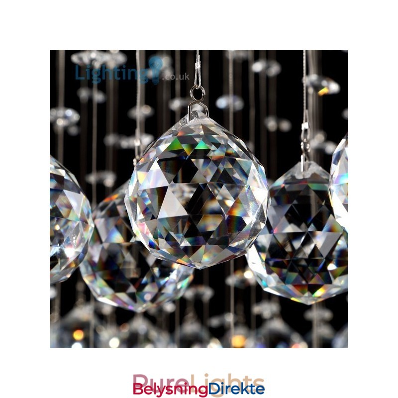 Krystalllysekrone Moderne Fuglerede Luksuriøs Duplex Taklampe