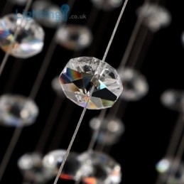 Krystalllysekrone Moderne Fuglerede Luksuriøs Duplex Taklampe