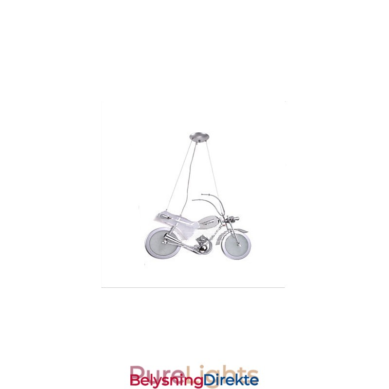 Motorsykkellampe Tegneseriebelysning Guttelampe Barnelamper