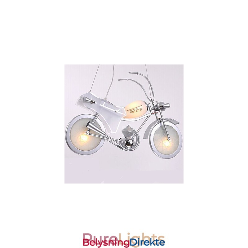 Motorsykkellampe Tegneseriebelysning Guttelampe Barnelamper