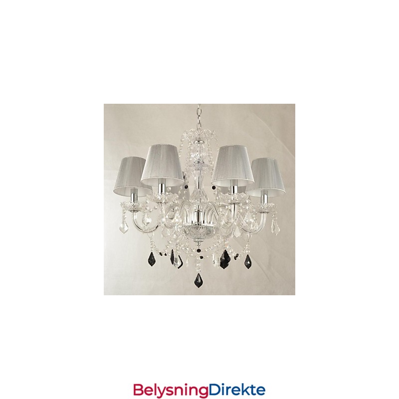 Lysekrone I Krystall Med Luksuriøs Moderne 1-Etasjes Stue, 6 Lys