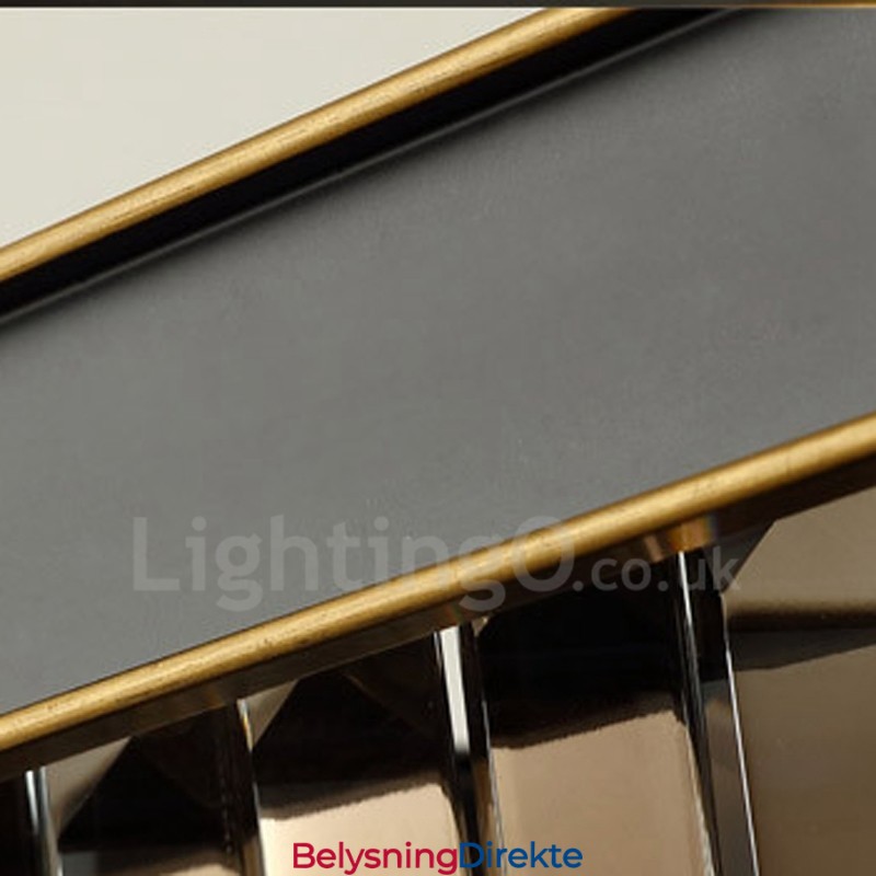 Retro Krystall Pendellampe Kafé Utstillingshall