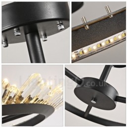 Moderne Og Moderne Krystalltaklamper