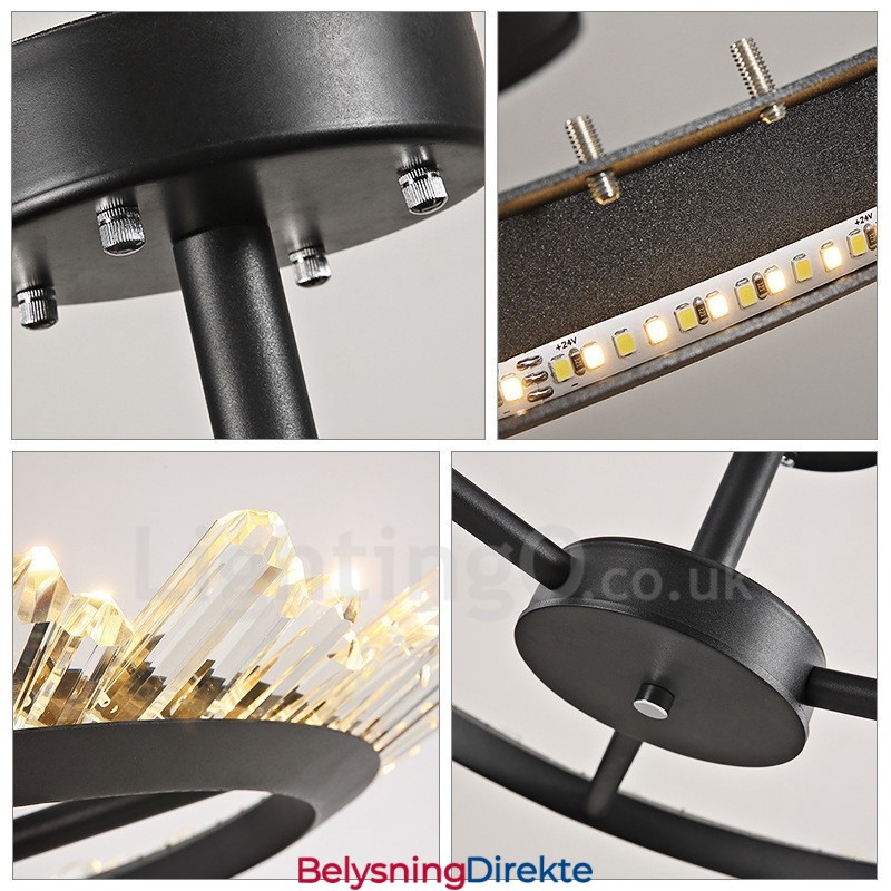 Moderne Og Moderne Krystalltaklamper