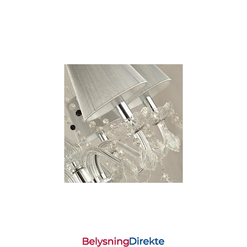 Lysekrone I Krystall Med Luksuriøs Moderne 1-Etasjes Stue, 6 Lys