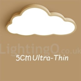 Ultratynne Skyer, Dimbare, Moderne, Samtidskunstneriske, Nordiske Stiler, Innfelt Taklampe Med Akrylskjerm Og Fjernkontroll, Kan Også Brukes Som Vegglampe